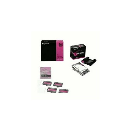 PAPIER POUR IMPRIMANTE SONY UPC21L - KIT COULEUR 200 FEUILLES VENDU A L UNITE