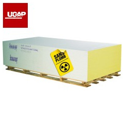 PLAQUE BA13 KNAUF SAFEBOARD BARYUM - PB 0,5mm (TARIF / m²)