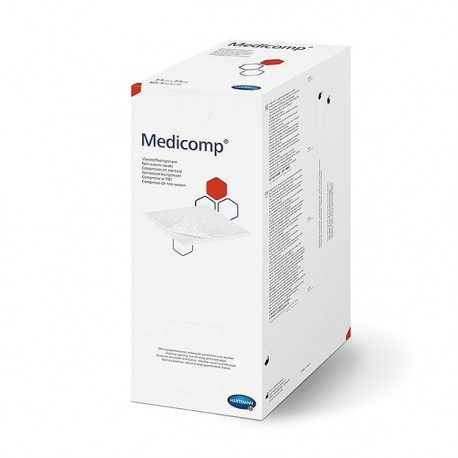 Compresse non tissé Stérile 4 plis 7.5x7.5 cm 40g - 30 sachets de 5