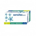 Gant d'examen latex non poudré Sensitex Free - L 8/9 - Boîte de 100