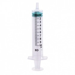 Seringue BD Emerald 3 pièces 10 ml - Boite de 100