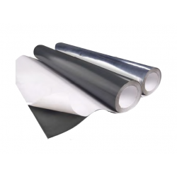 Rouleaux de Plomb Adhésif laminé gris