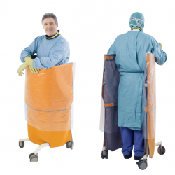 Bavolets de protection pour radiologie