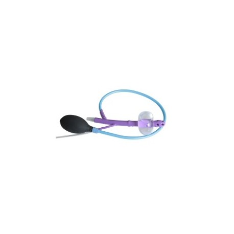 CANULE RECTALE AVEC BALLONNET DOUBLE CONTRASTE DIAM 16mm HELTIS LINE BOITE DE 10