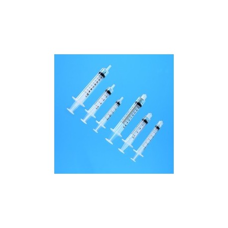 SERINGUE 3 PIECES BECTON DICKINSON LUER LOCK 5ml BOITE DE 125
