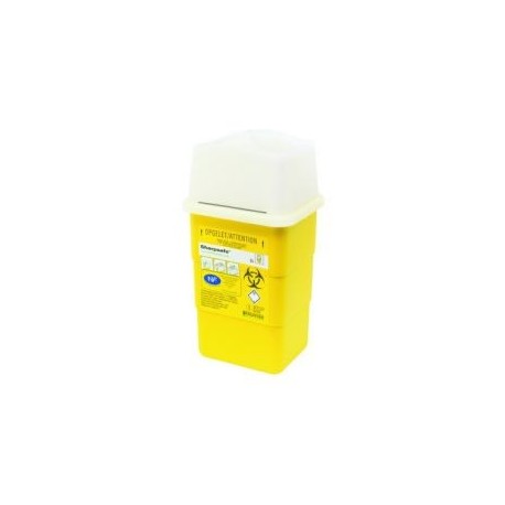 RECUPERATEUR AIGUILLES SHARPSAFE NF 2L CONFORME A LA NORME NFX 30-500