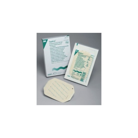 PANSEMENT 3M TEGADERM TRANSPARENT-ADHESIF-STERILE 6,0cmx7,0cm/BTE 100